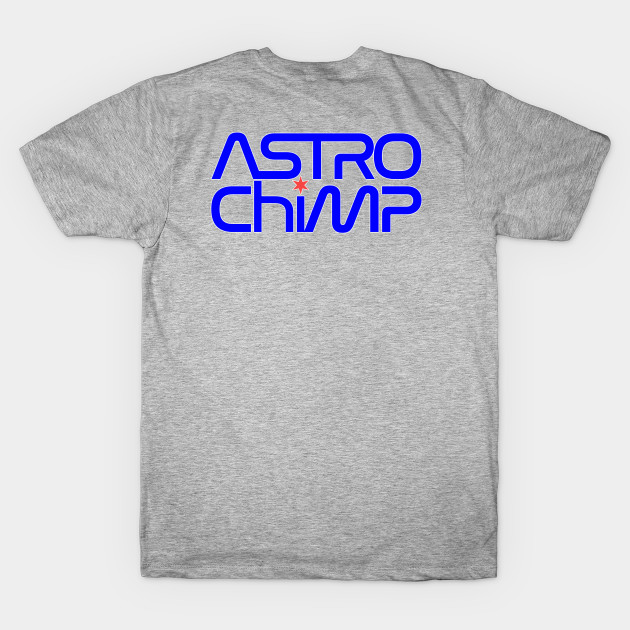 Astro Chimp 2001: Jupiter and Beyond the Infinite w/back Logo by astr0_ch1mp